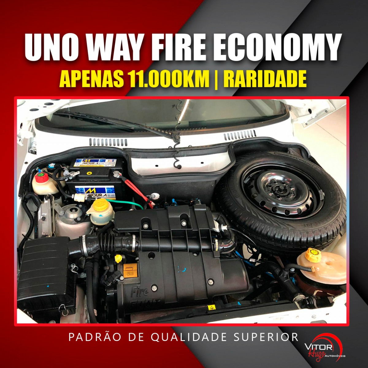 Uno Mille WAY ECONOMY 1.0 F.Flex 4p - Serginho Veiculos